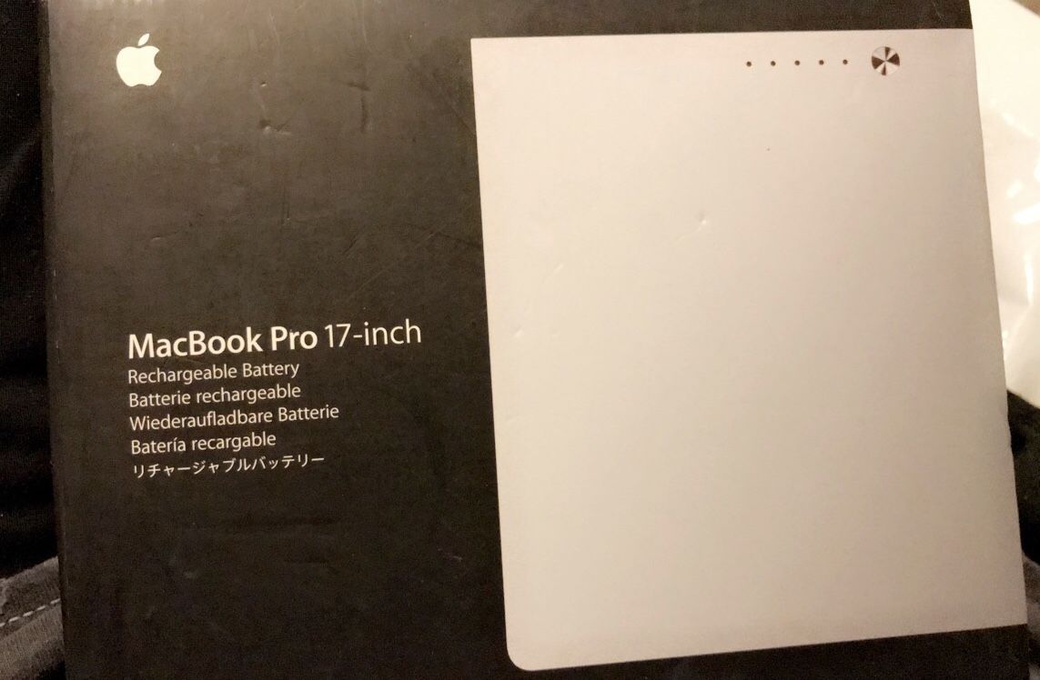 MacBook Pro 17in Battery