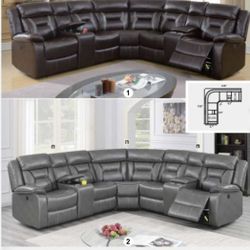 New Recliner Sectional Sofa Couch 