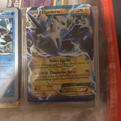 Thundurus EX Promotion Pokemon card