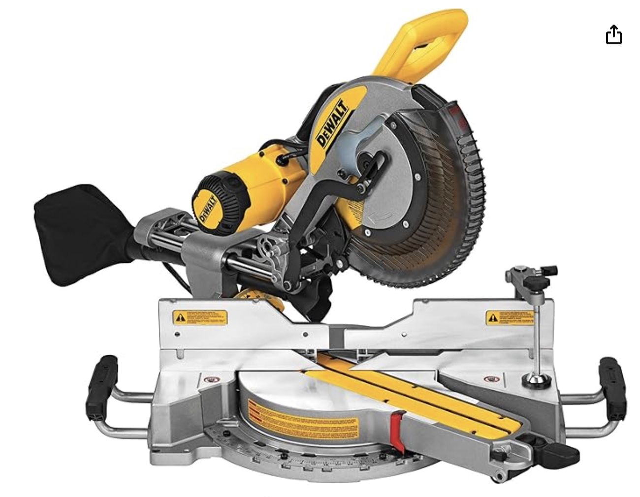 DEWALT Double Bevel Sliding Miter Saw, 12-inch, Compound (DWS780)