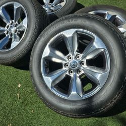 4 DODGE RAM 1500 20" RIMS&TIRES $1300