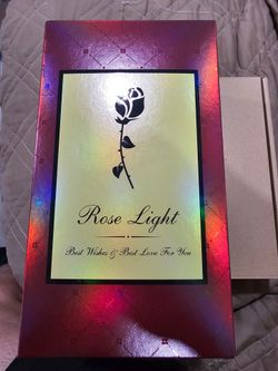 Rose with lights