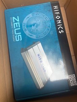 Hifonics Zeus ZXX-2400.1D Mono Amplifier