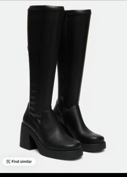 Steve Madden BERKLEIGH BLACK WIDE CALF