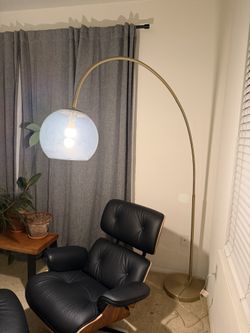 West Elm Living Room Lamp. $250