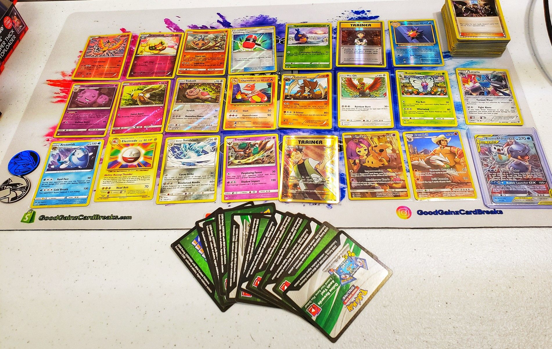 122 Pokemon Card Lot