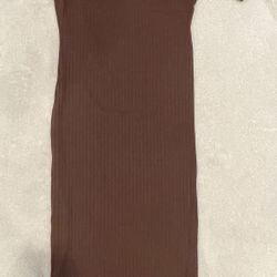 Brown Bodycon Dress