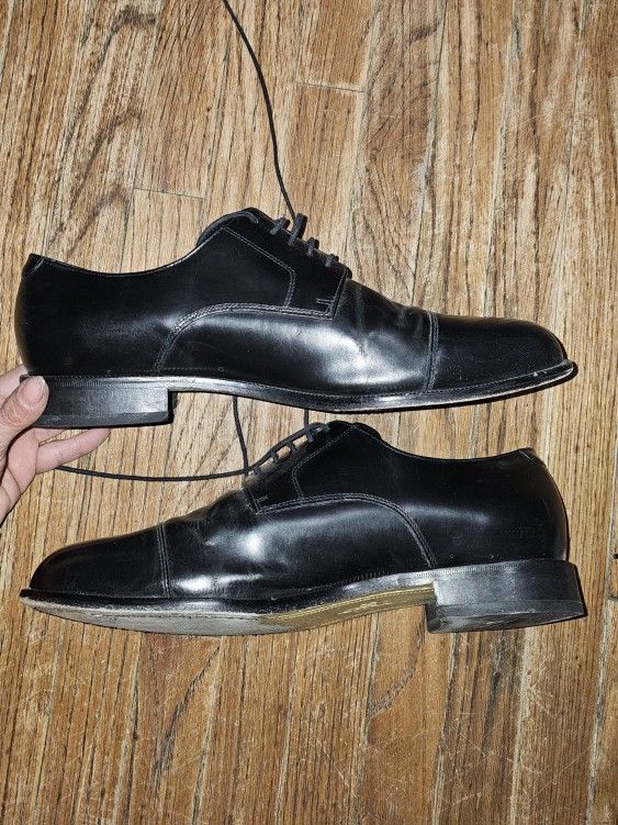 Cole Haan Men's Modern Essentials Cap Oxford Black Waterproof Size 13M