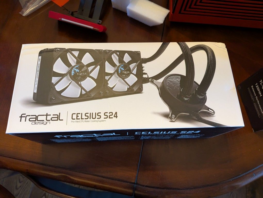 Fractal Design Celsius S24 Liquid CPU Cooler And Free Case Fans