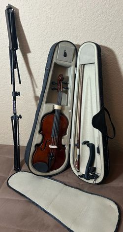 Child Size Violin w/Case & Extras 
