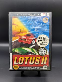 Sega Genesis Lotus II ( Tested  & Working  ) No Manual