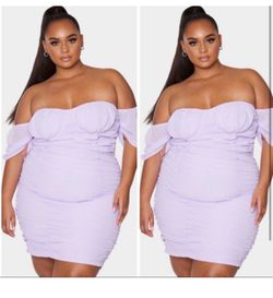 1x lavender dress