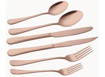 Rose gold Flatware