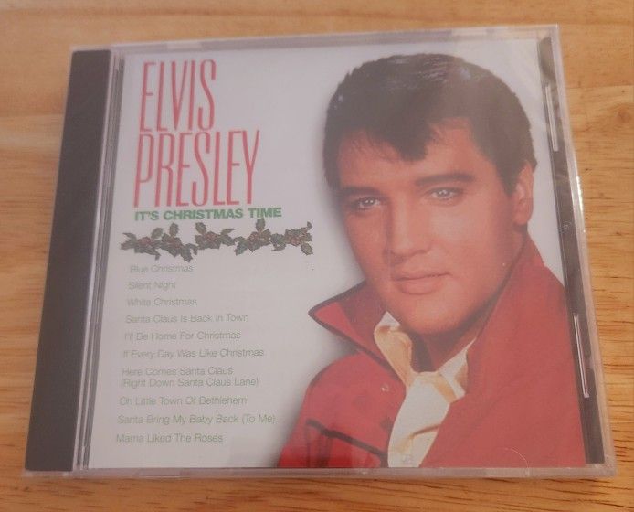 New, Sealed Elvis Presley  " A Christmas Time " CD