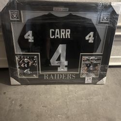 Derek Carr Signed Raiders Jersey