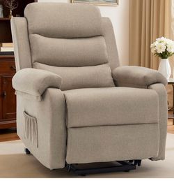 New in box-New in box-( KHAKI) Korser Power Lift Recliner Chair for Elderly, Electric Lift Chair