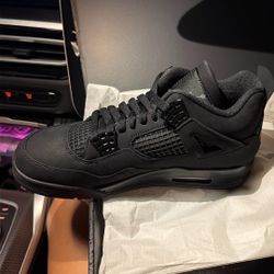 Jordan 4 Black Cat New 
