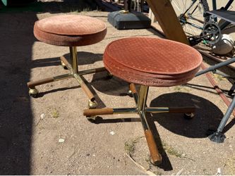 Vintage Rolling Stools