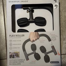 Sharper Image Flex Roller, Modular Massager - 8 Attachments Deep Tissue Massage