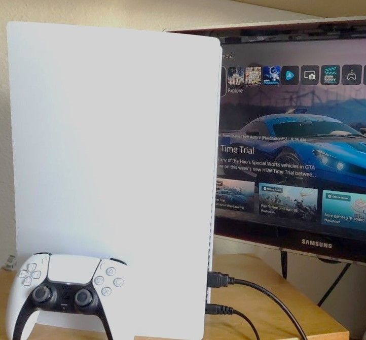 PlayStation 5 Console and Controller