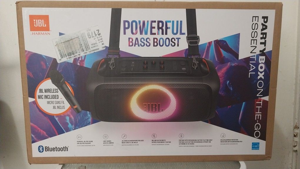 JBL PARTYBOX ON-THE-GO ASSENTIAL