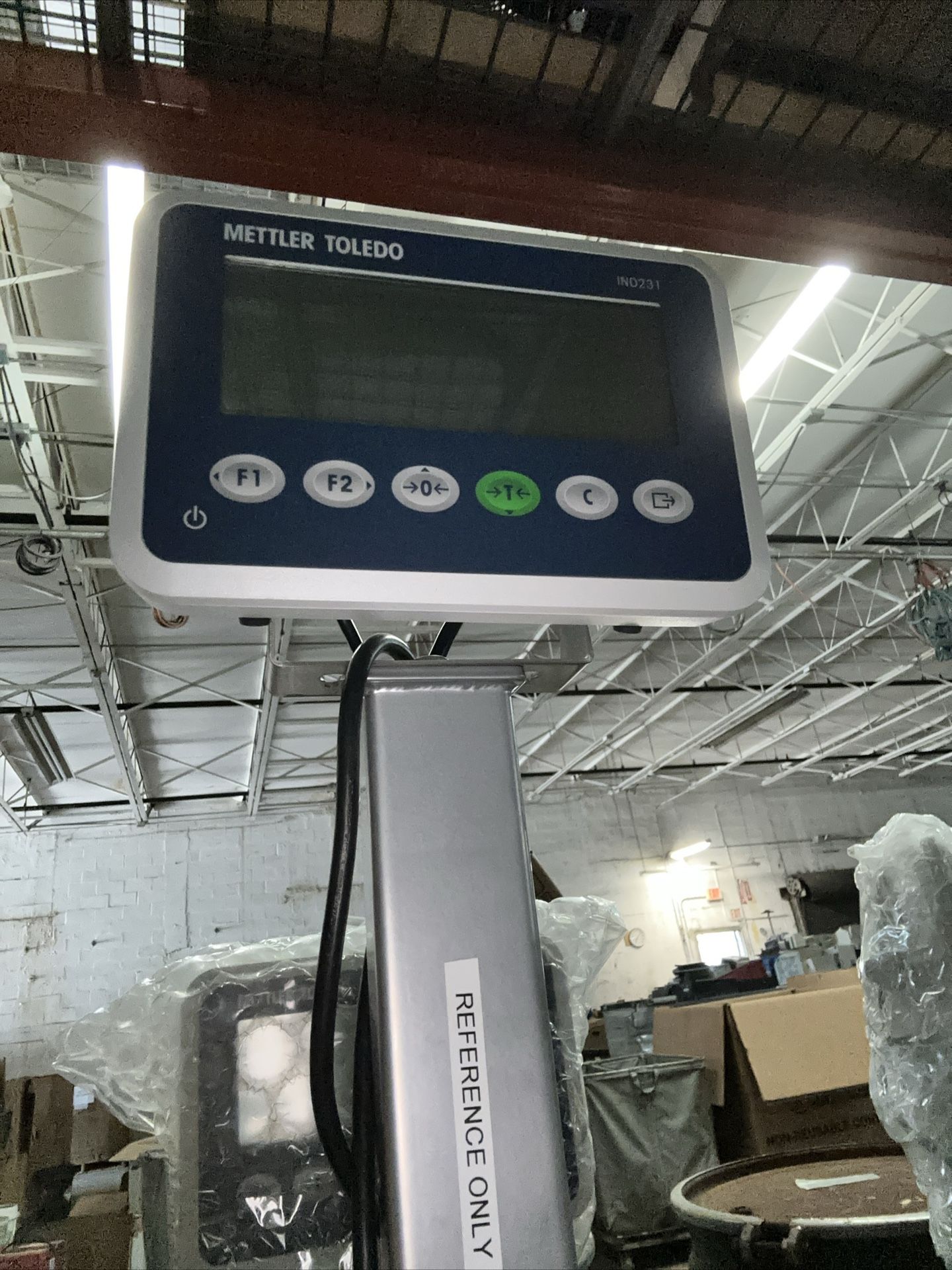Mettler Toledo IND231 BBA231-3BC60C Bench Platform Scale, 60kg Capacity, 110/240VAC