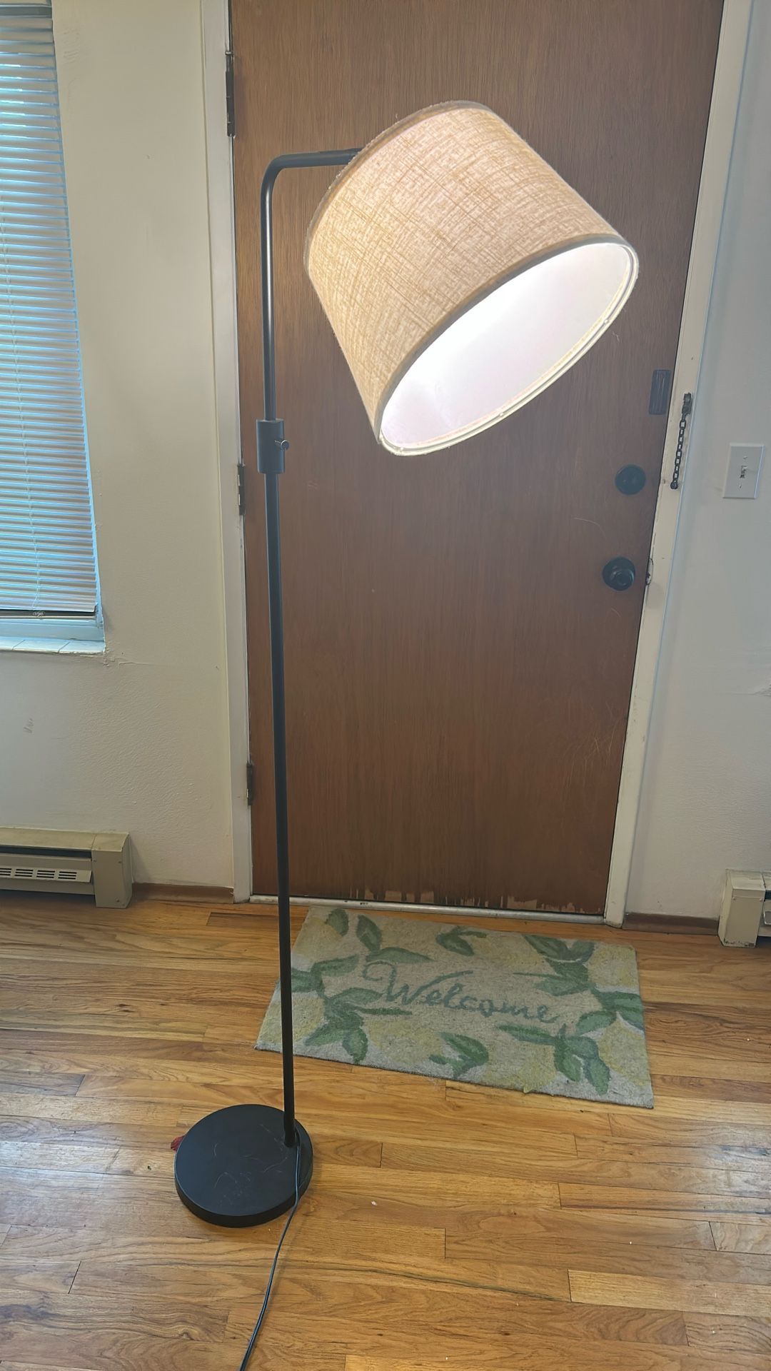 Standing Lamp w/ Adjustable Shade