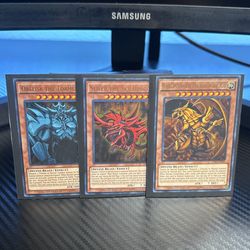 Yugioh Egyptian God Cards