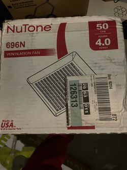 Nu Tone Ventilation Fan for bathroom