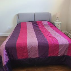 Large/Wide Queen Size Bed with Storage