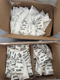 Ice Packs. Ice-Brix Brand 8oz