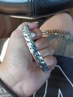 Silver bracelet