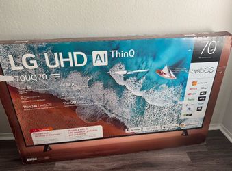 LG 70 inch Class UQ7070 series LED 4K UHD Smart webOS 22 TV