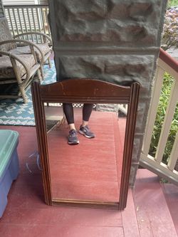 Antique mirror