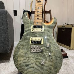 PRS Custom SE Trampas Green With Seymour Duncan’s And Locking Tubers