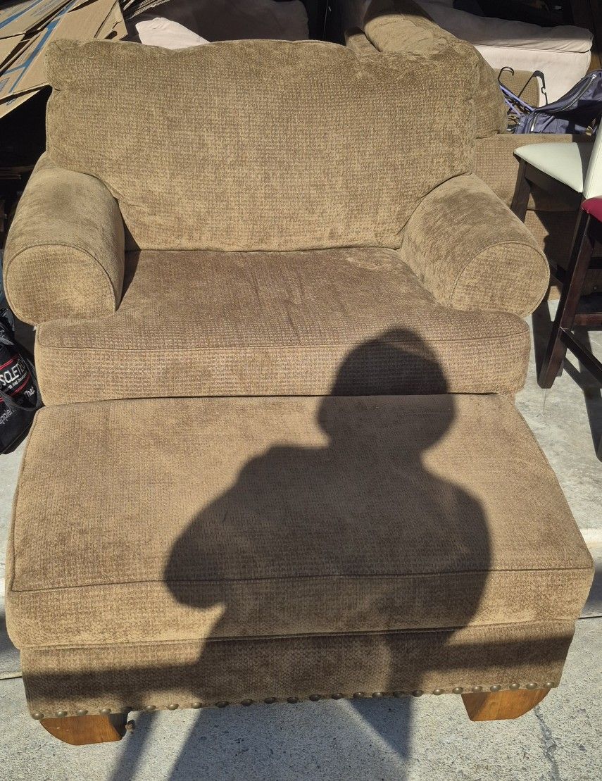 Chair And Ottoman