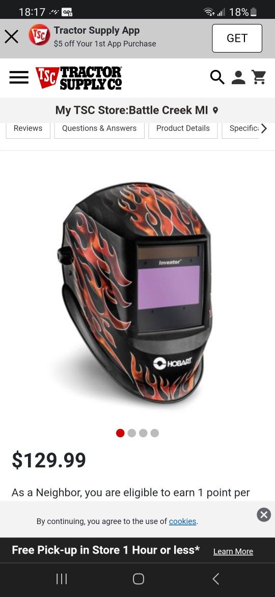 Hobart Weld Helmet