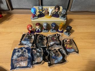 Marvel Studio Toys McDonals kids play collect ALL INCLUDED