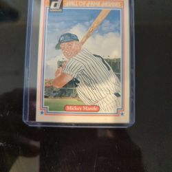 1983 Donruss Hall of Fame Heroes Mickey Mantle