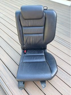 Black Leather Rear Seats for 2007–2011 Honda CR-V