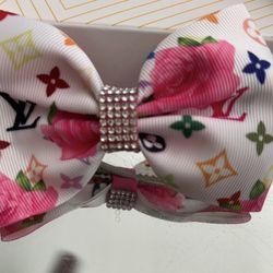 LV Bow For Dogs /cats/ Kids 