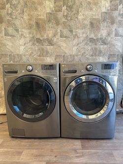 LG washer and dryer laundry