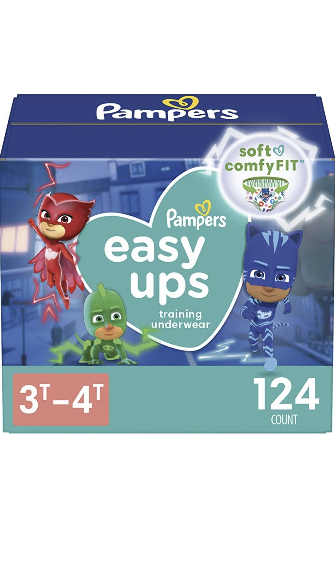 Pampers Easy Ups Training Underwear - 3T-4T Size 5 Diapers