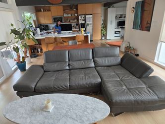 Leather sectional $20 - today only