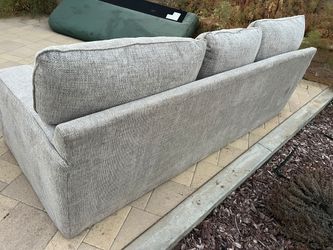 Cherisse 96" Tuxedo Arm Sofa with Reversible Cushions