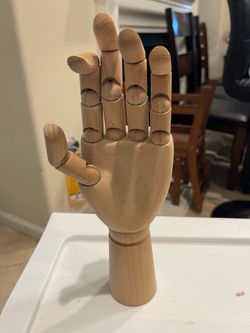 Brand new wood hand