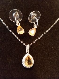 Genuine Citrine set