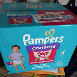 Pampers size 4