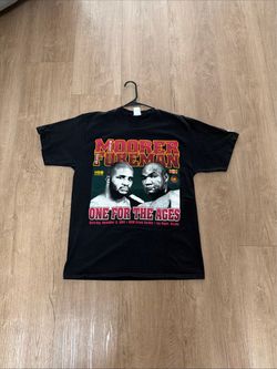 Vintage Moorer VS George Foreman Mens large MGM Grand Boxing T Shirt