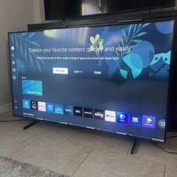 Samsung 65” Crystal UHD 4K Smart TV